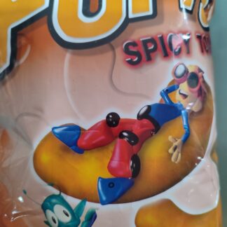 Cartoon candy Puffs Spicy Tomato