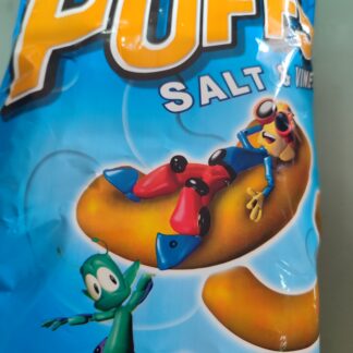 Cartoon candy Puffs Salt and vinegar 75g