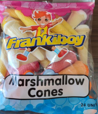 Frankiboy marshmallow cones 24's