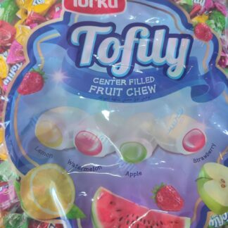 Tofily centre filled fruit chew 900g