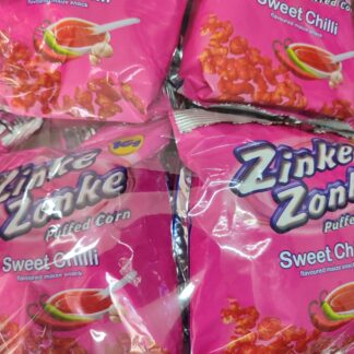 Zinke Zonke Puffed corn Sweets Chilli 10s