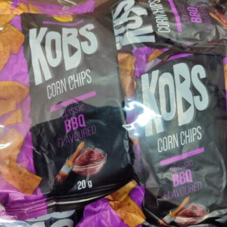 Kobs BBQ corn chips 10s