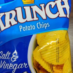 Krunch Potato Chips Salt & Vinegar 125g