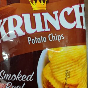 Krunch Potato Chips Smoked Beef 125g