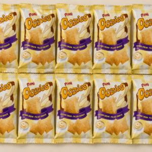 Oozies custard cream 10x14g