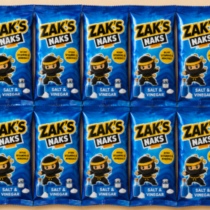 Zak's Naks Salt and Vinegar 10s